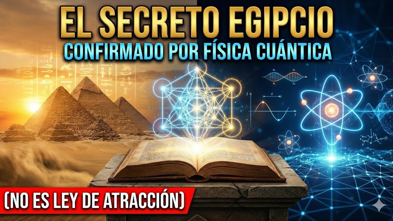 El Secreto Egipcio que la Física Cuántica Confirmó (No es Ley de Atracción)