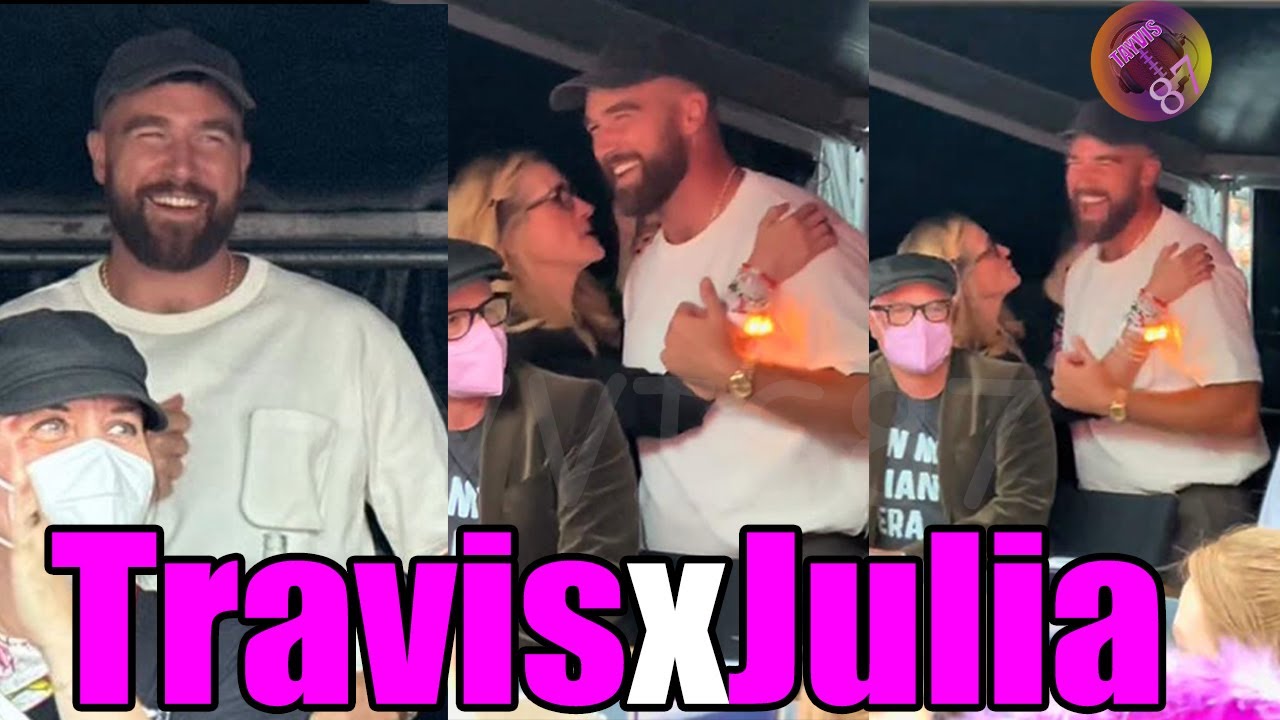 Travis Kelce gets along with Julia roberts & Stevie Nicks at Final Dublin
