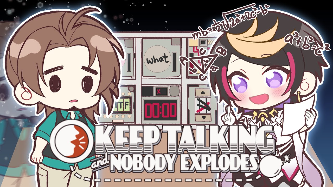 valorant players defuse bomb (Keep Talking and Nobody Explodes) 【NIJISANJI EN | Shu Yamino】