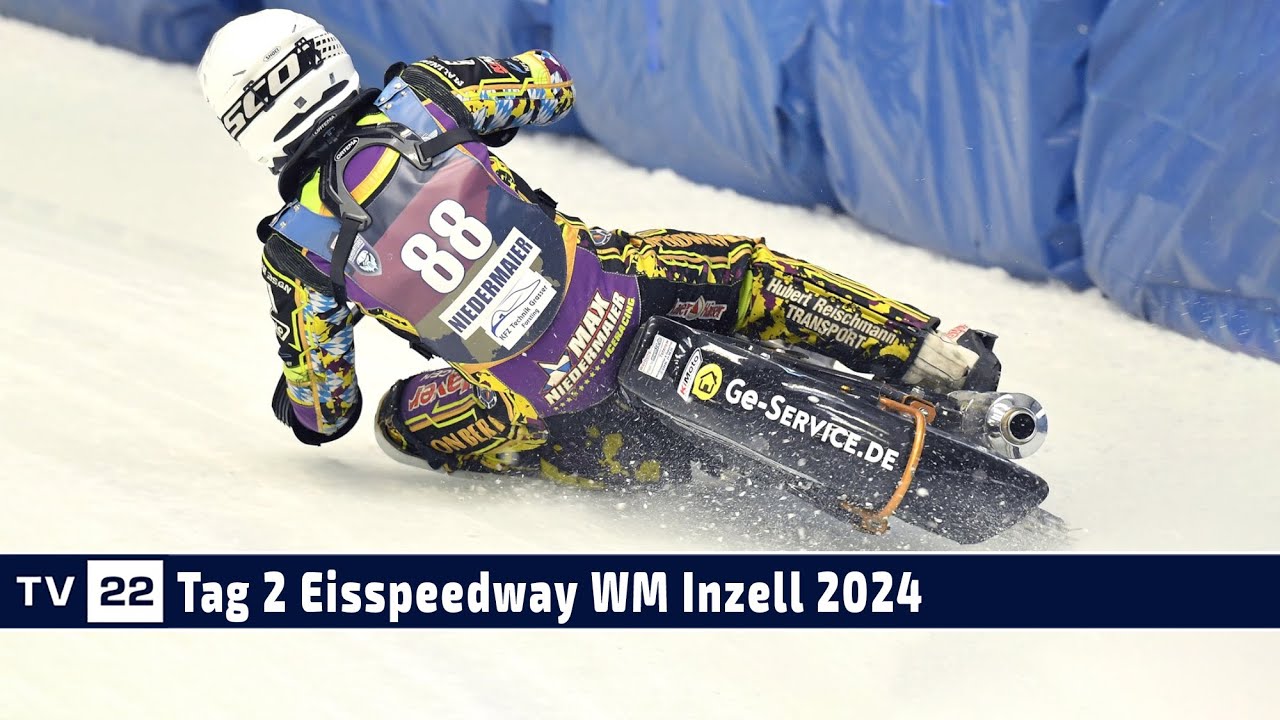 Ice Speedway WM Inzell:  Finne Riihimäki siegt auf Inzeller Eis am Sonntag 2024
