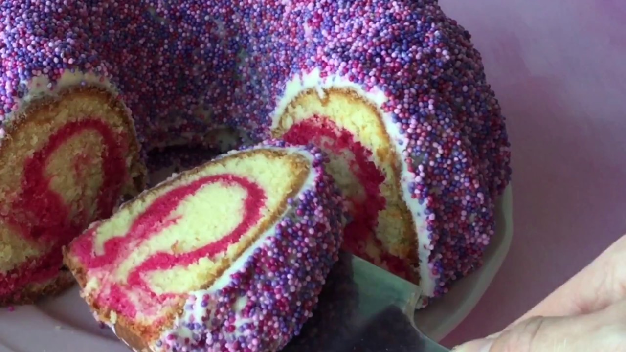 Pinkki tiikerikakku | Kinuskikissa