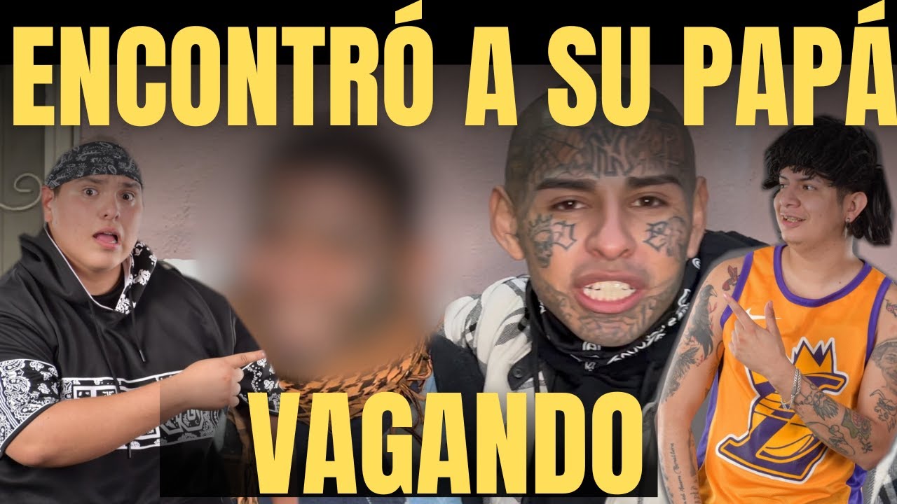 ENCONTRÓ A SU PAPÁ VAGANDO EN UN BARRIO-GRANJA RIFA