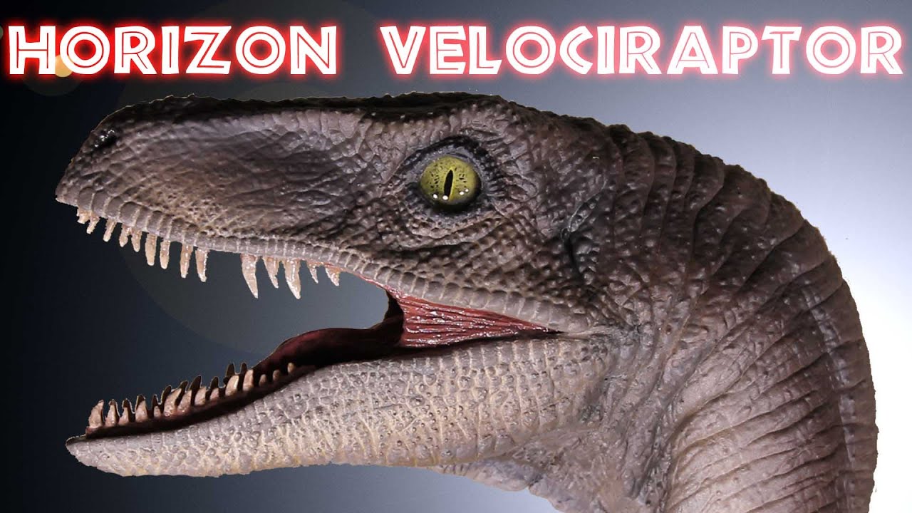 1993 Horizon Jurassic Park Velociraptor Review!