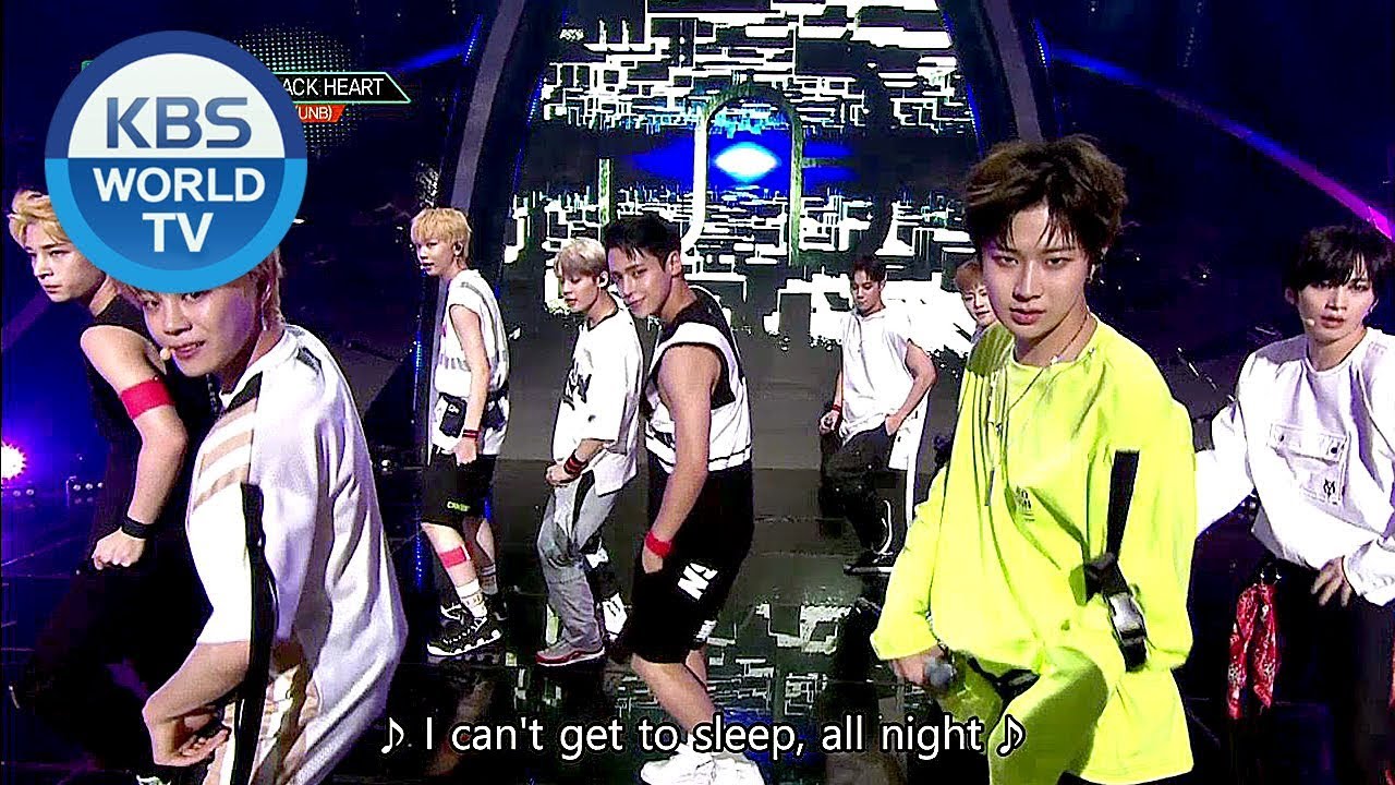 UNB (유앤비) - BLACK HEART [Music Bank / 2018.07.13]