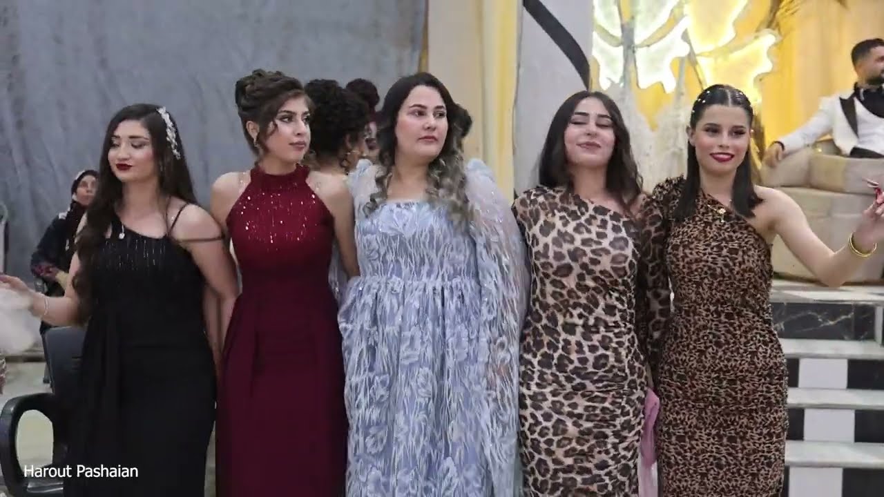 رقص كردي _ مقطتفات من عرس خليل و روهيف  _ صالة قلعه السلام _ الفنان سيف بوزو