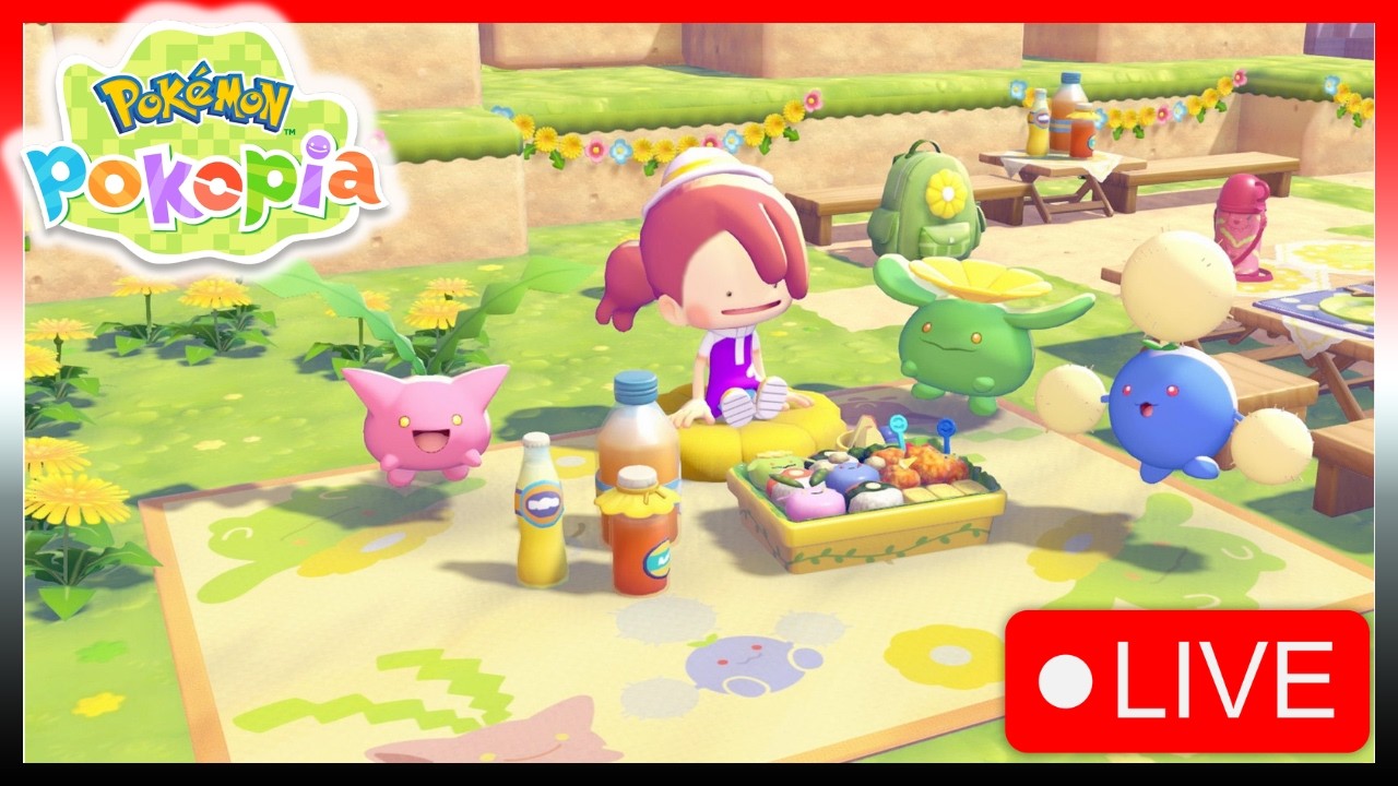 (LIVE) 1ST EVENT IN POKEMON POKOPIA!!! LIVE STREAM
