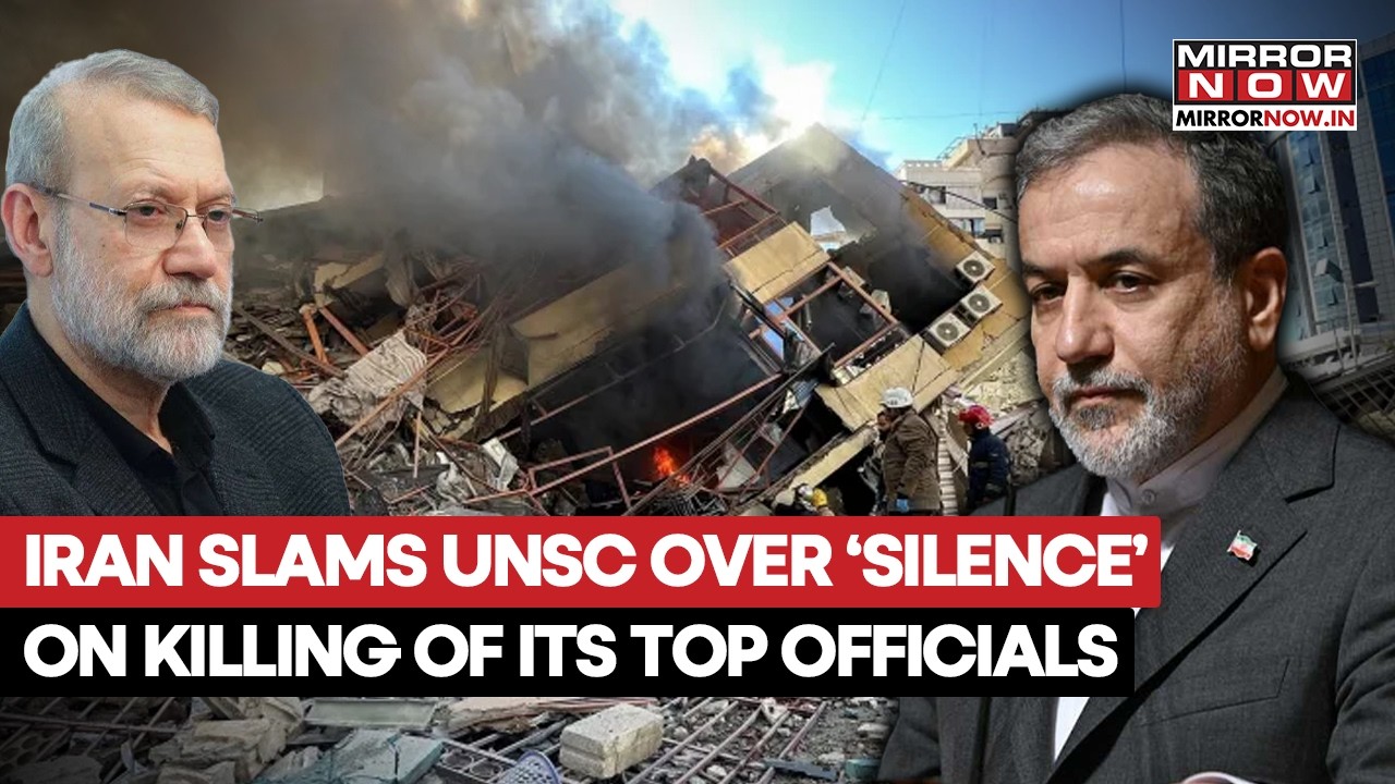 Iran Rakes Up Larijani's Assassination At The UN Security Council, Questions 'Silence'