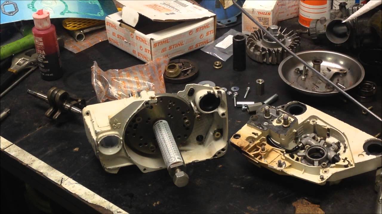 Stihl MS360 Crankcase Split