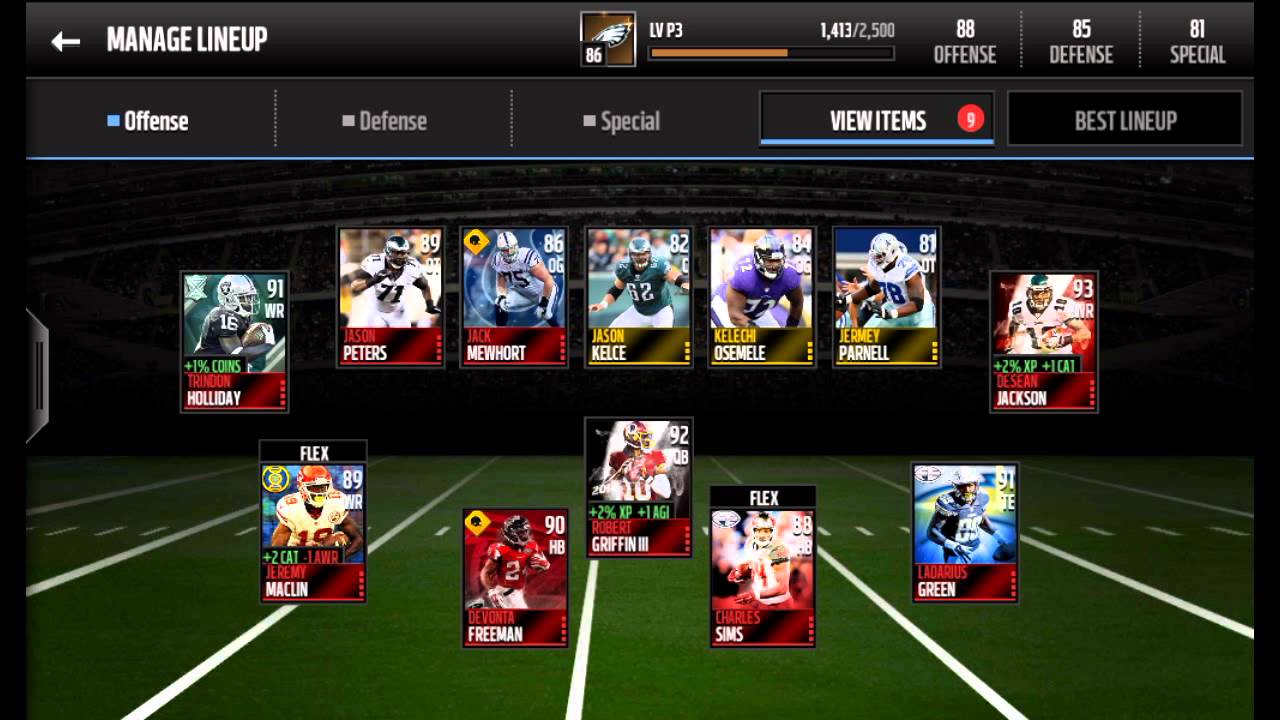 Madden mobile pack opening