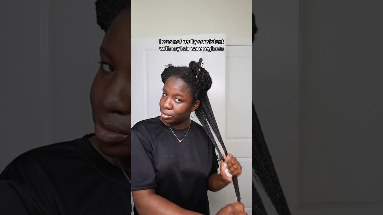 Taking down my 1 month old Mini Twists #naturalhair #hairgrowth #4chair