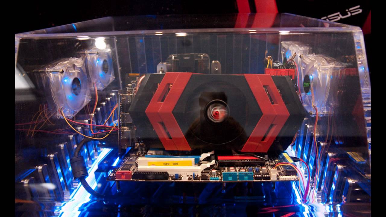 Pictures of ASUS ARES 5970/5870 X2 ROG graphics card