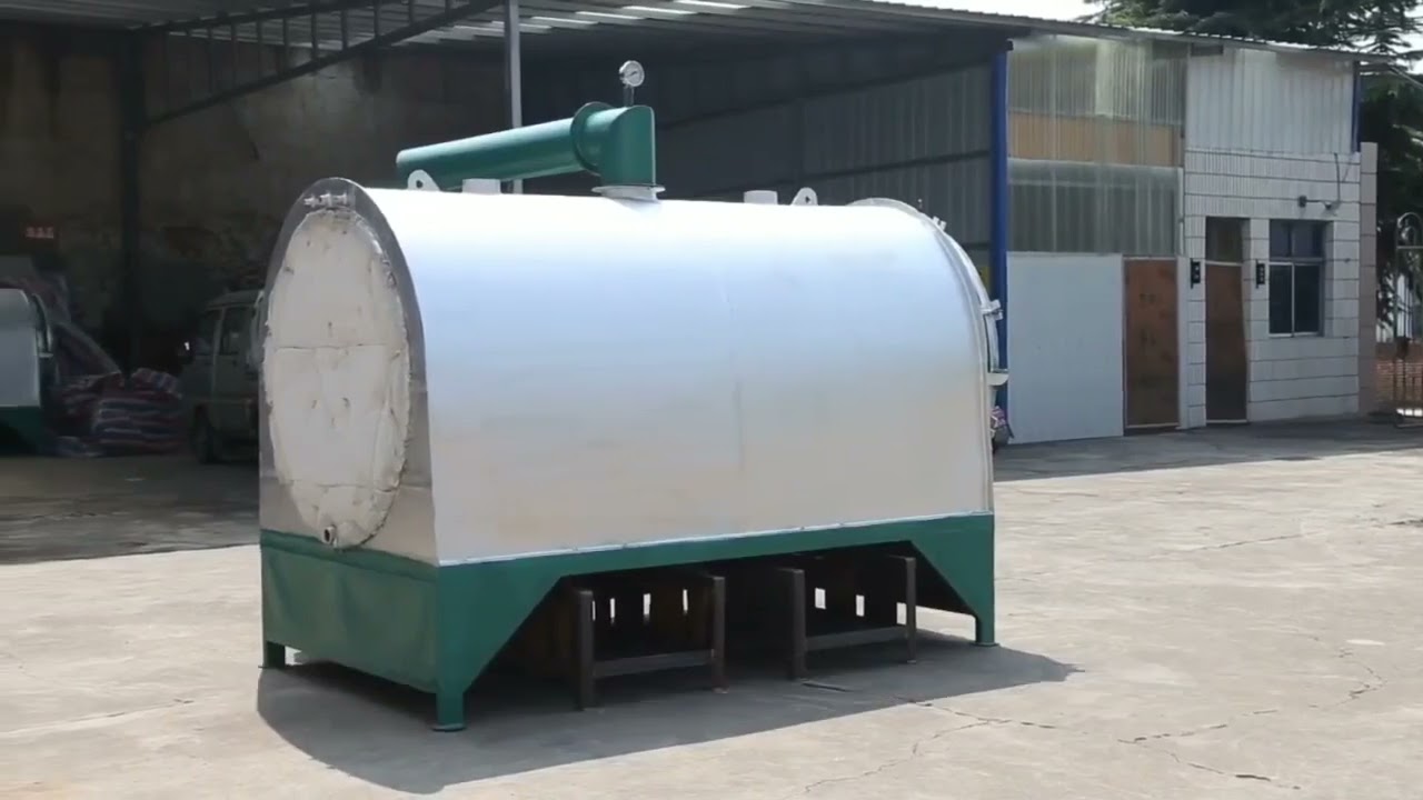 High performance coconut shell carbonization furnace charcoal making machine/wood carbonizer stove