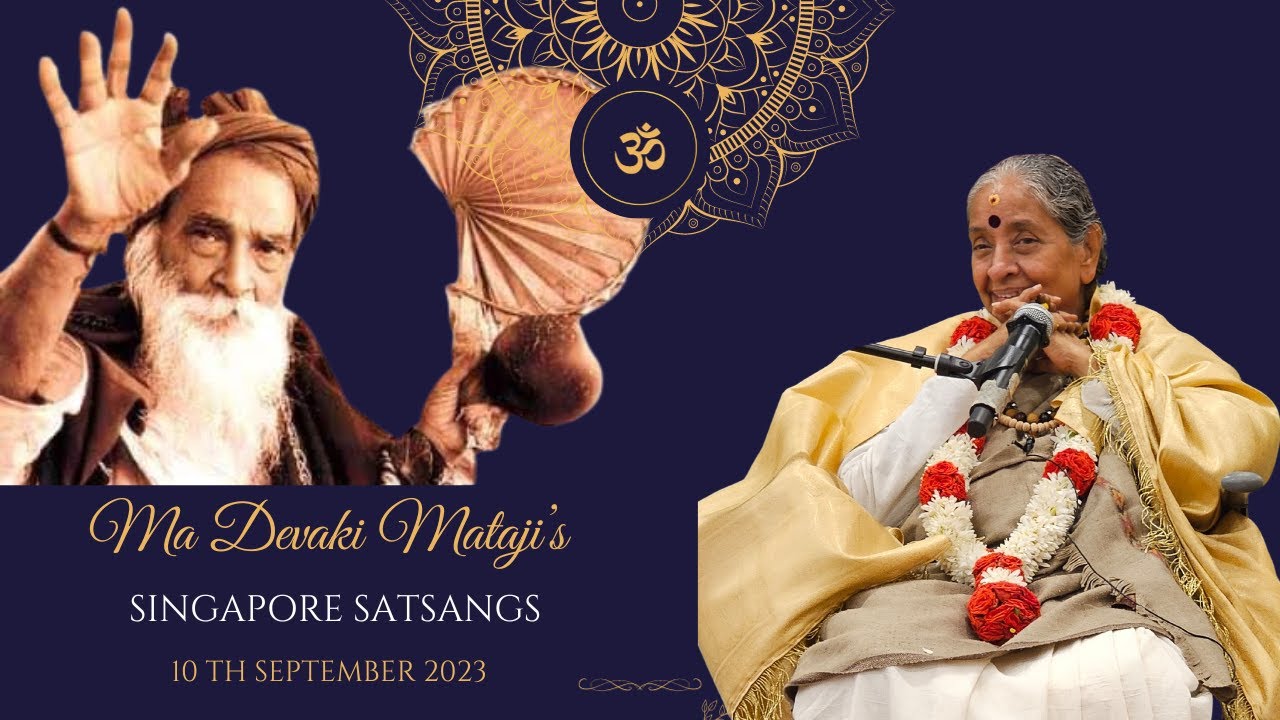 Singapore Satsangs | Sept 10 | Part 3 | Yogi Ramsuratkumar | Ma Devaki