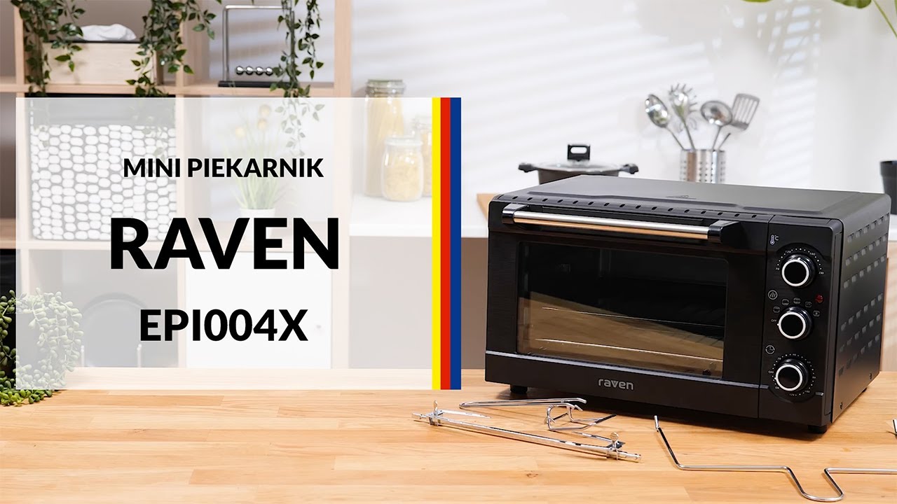 Mini piekarnik Raven EPI004X &ndash; dane techniczne &ndash; RTV EURO AGD