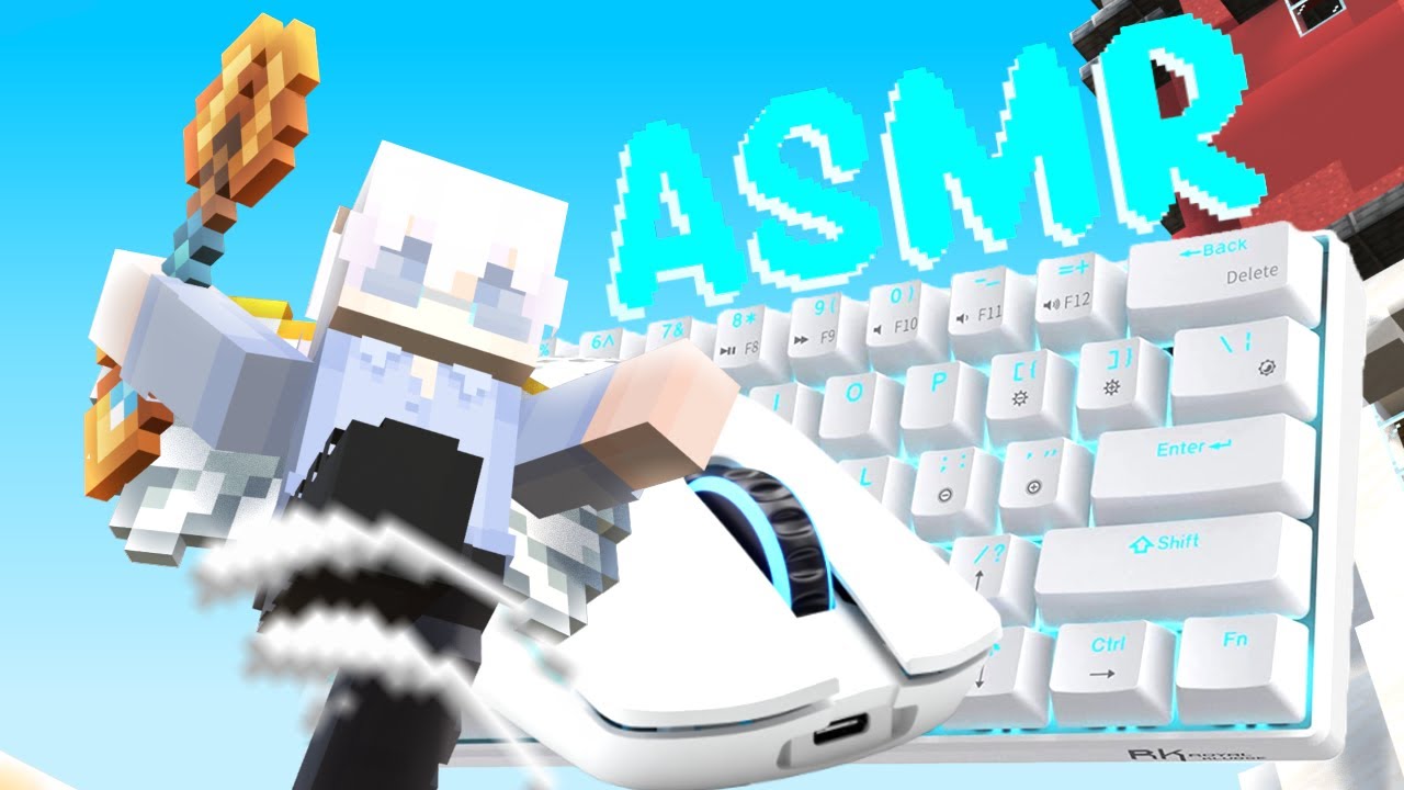 Hive Bedwars | ASMR Keyboard & Mouse Sounds