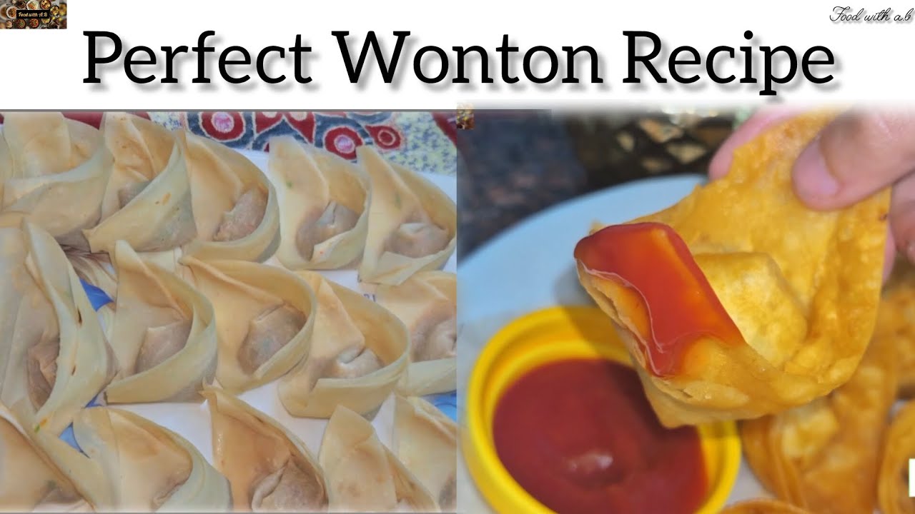 Ghar par Banayein Crispy Mini Wonton ✨