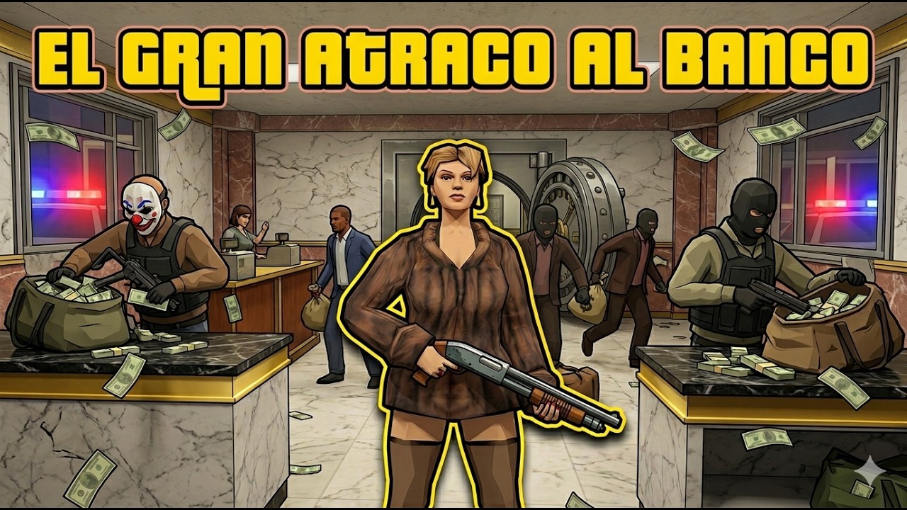 ASI FUE COMO INTENTE ROBAR 2 BANCOS EN ( NESHY ROLEPLAY) - SAMP - Azucar_Huemes - (ONLINE) - Neshy -