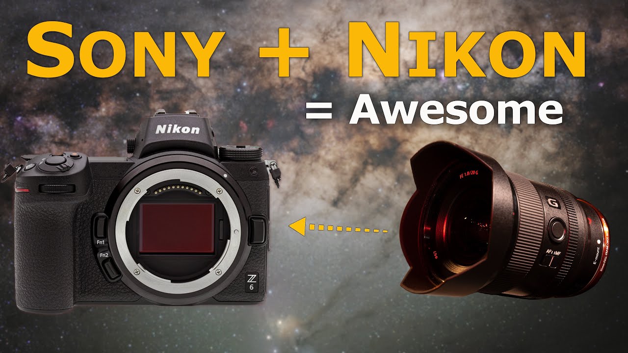 Объектив Sony на корпусе Nikon — отличный вариант для съёмки Млечного Пути