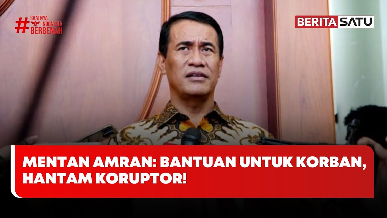 [FULL] Mentan Amran Akan Beri Bantuan Korban Bencana Alam & Tindak Tegas Pelaku Korupsi #beritasatu