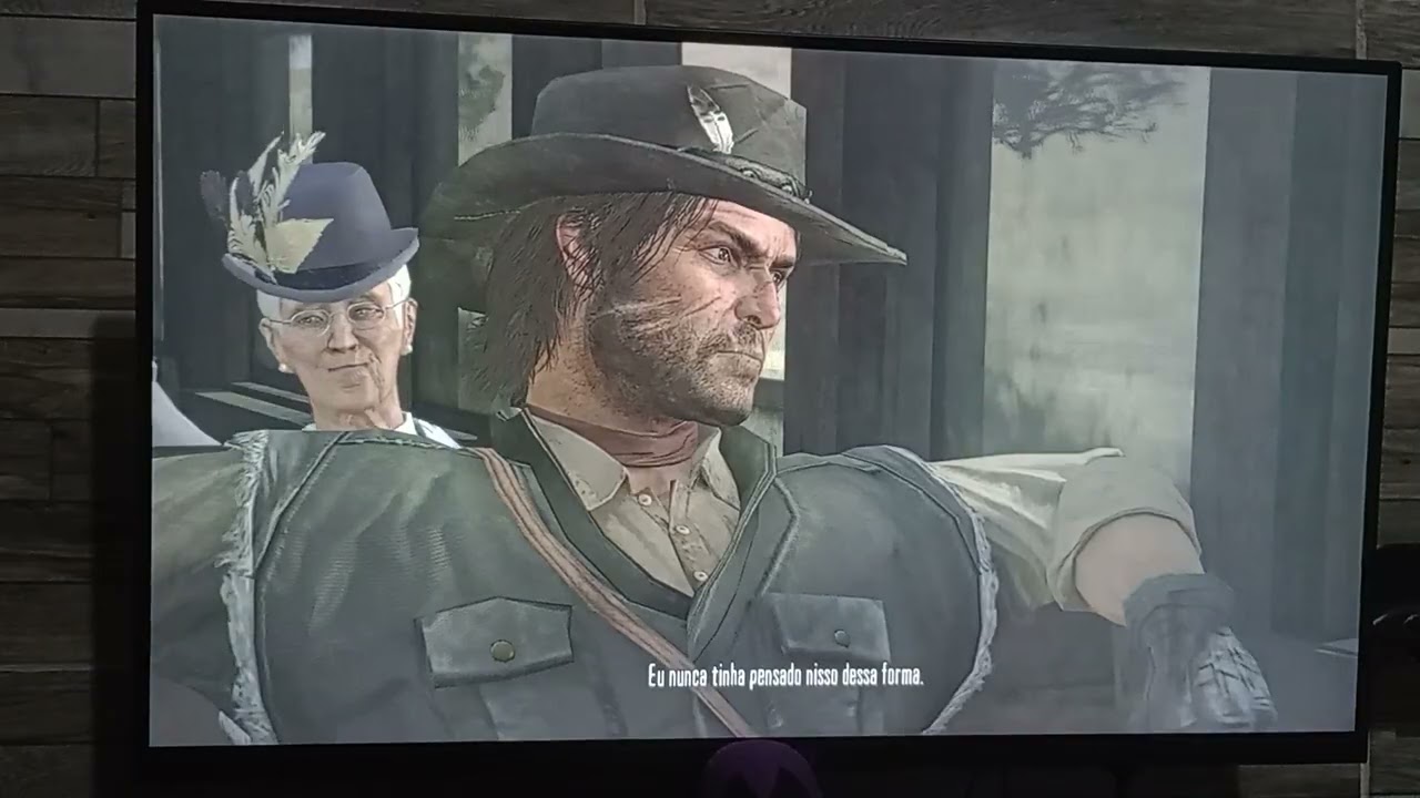 Teste da versão Xbox One legendada de Red Dead, adquirido gratuitamente para quem tinha de Xbox 360.