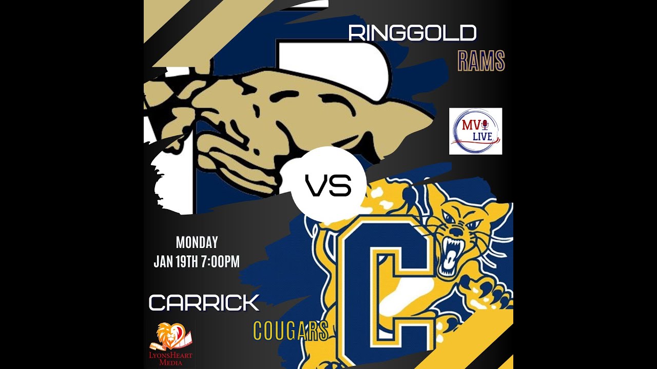 MVI Live | Ringgold vs Carrick | PIHL Hockey | 1/19/26