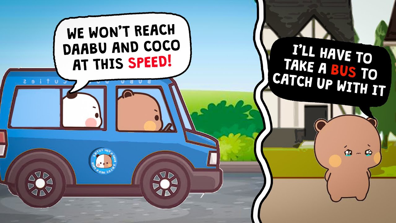 Daabu Runs ALONE Behind the Jeep to Save Coco😮🐶| 3d Animation  #BDC648