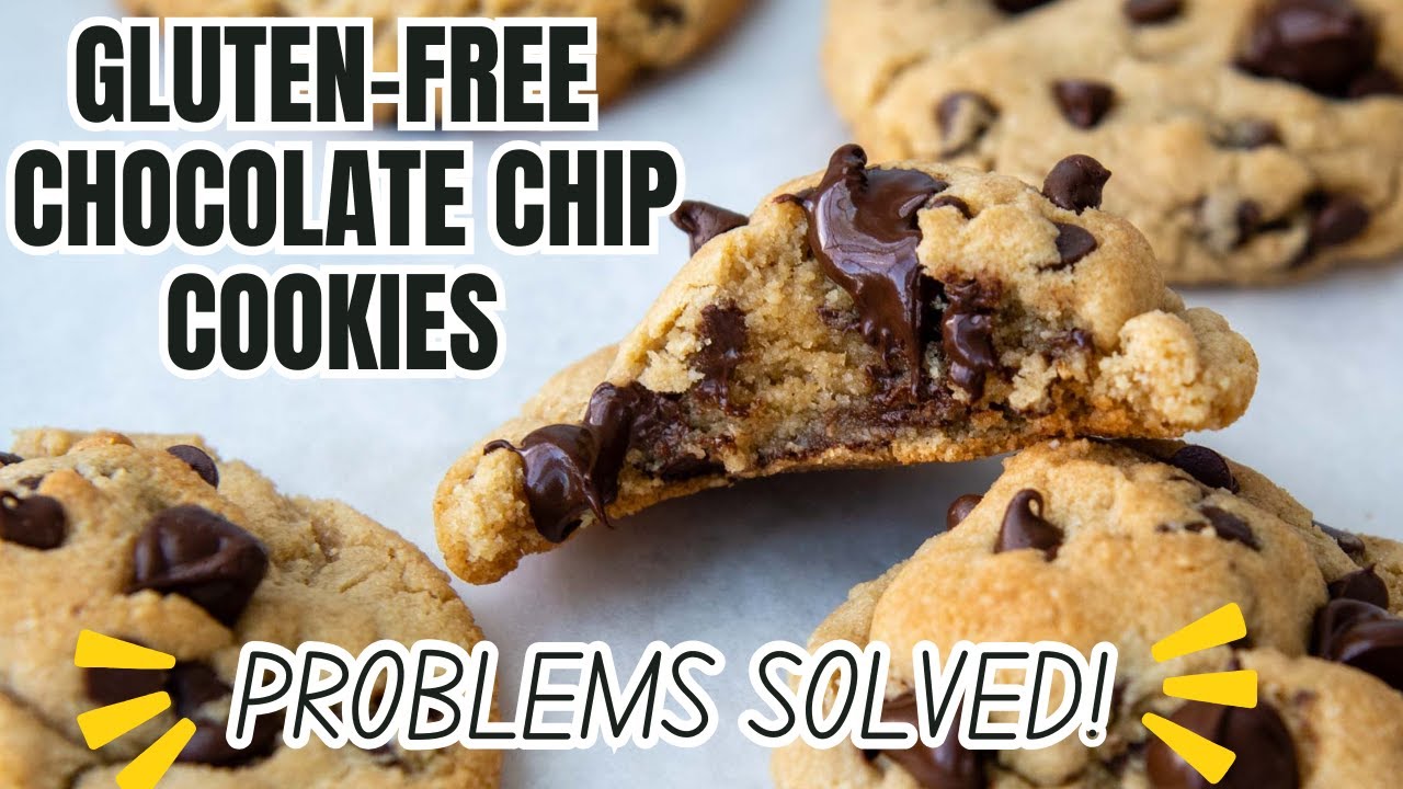 Bakery-Style GLUTEN FREE CHOCOLATE CHIP COOKIES 𑗅 Soft, Chewy, & Not Gritty!