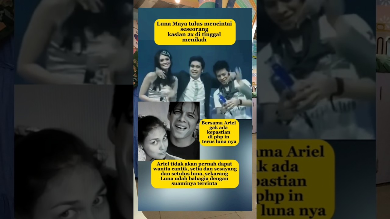 Luna Maya bersama Ariel Noah #lunamayayaterbaru #arielnoah #shorts