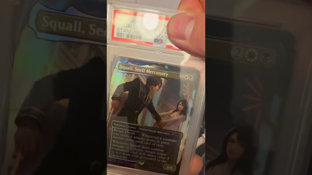 MTG, Standard Showdown Final Fantasy Promo Grade Reveal! 