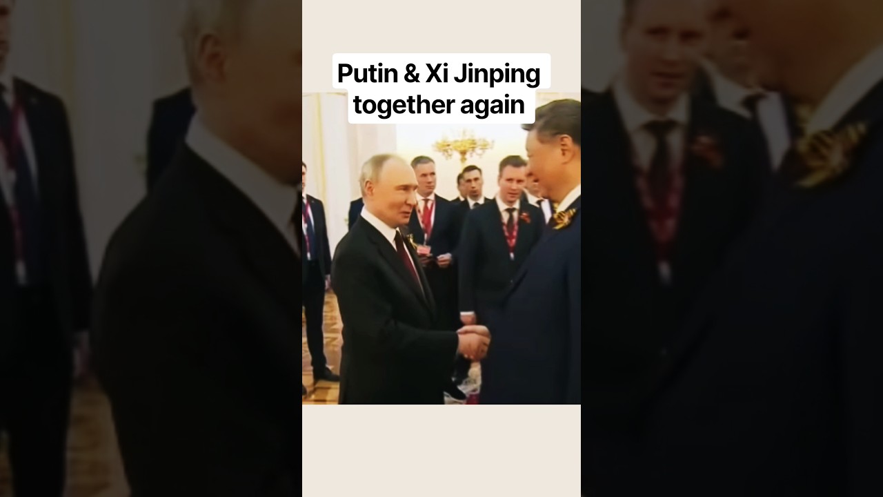 Путин и Си Цзиньпин #shorts #shortvideo #putin #xijinping #россия #китай