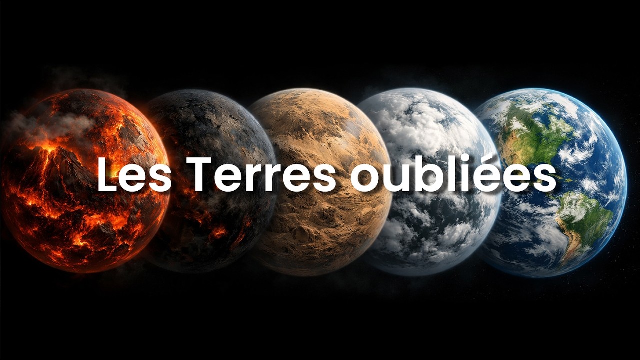 Les planètes Terres disparues - les paysages étonnants des passés lointains