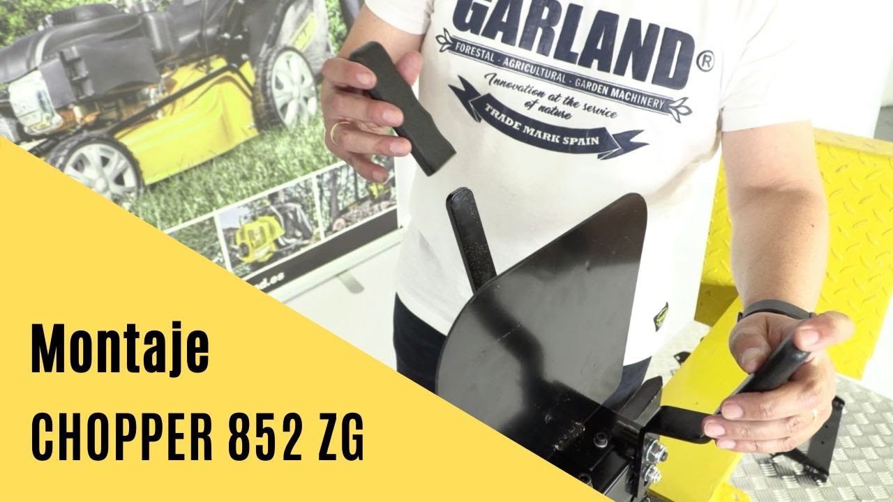 Astilladora de gasolina Chopper 852 ZG | Montaje