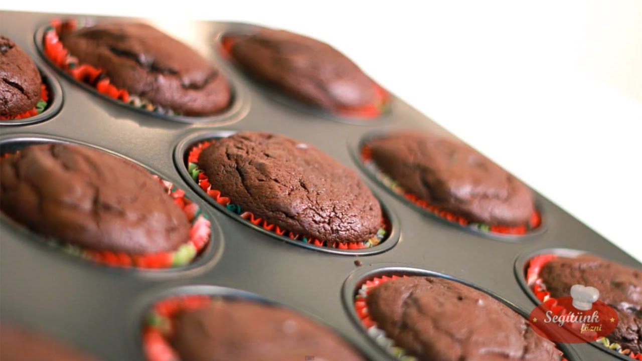 Csokis muffin - Karácsonyi menü - SegitunkFozni.hu
