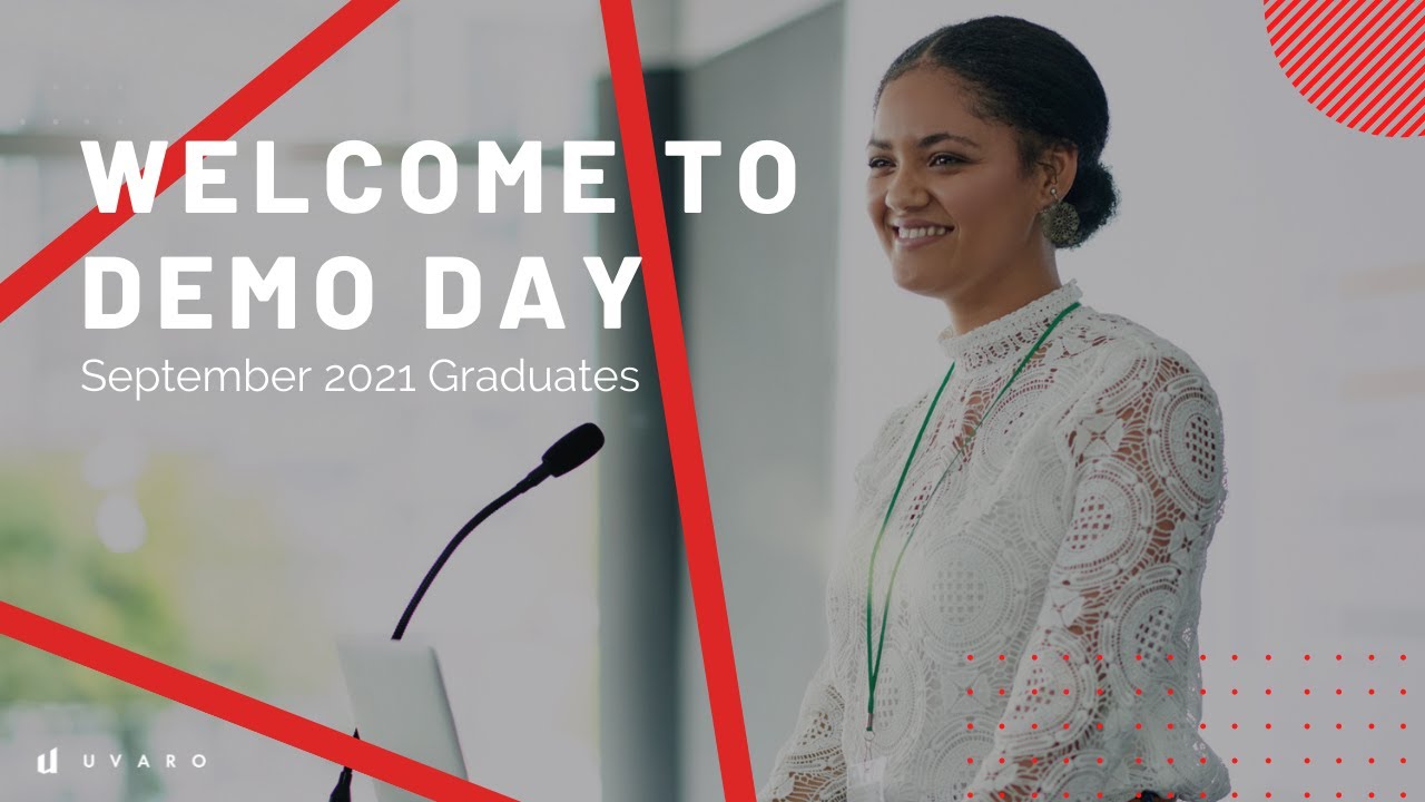 Demo Day: September 2021 | Live Software Demos And Sales Competition | Presented By Uvaro