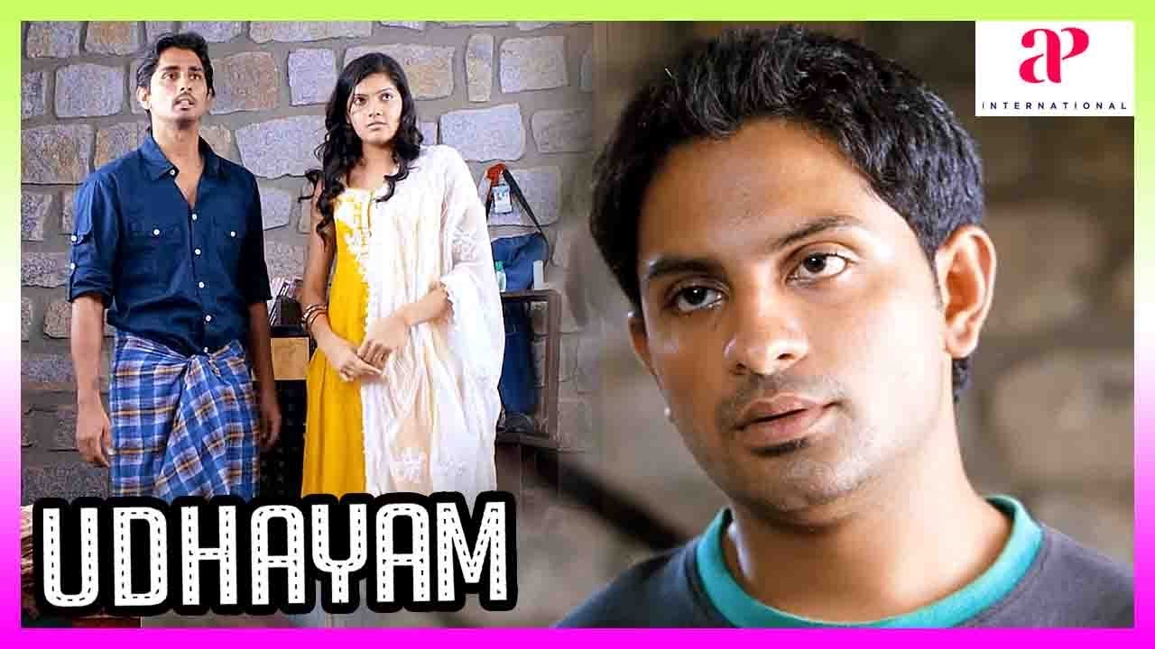Udhayam NH4 Tamil Movie | Ashrita proposes to Siddharth | Kay Kay Menon searches for Siddharth