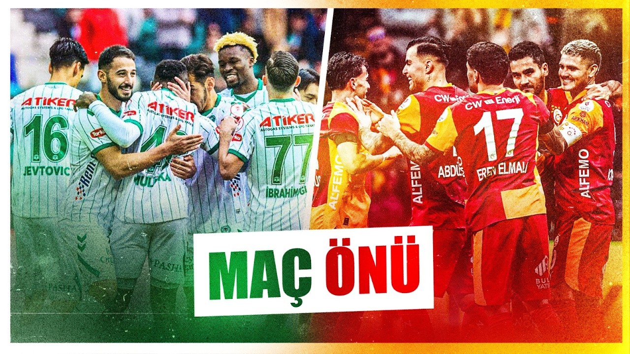 Konyaspor - Galatasaray Maç Önü | Kadrolar ve Atmosfer | Atilla Karaoğlan