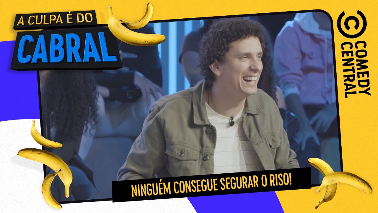 Ningu&eacute;m consegue SEGURAR o RISO! | Comedy Central A Culpa &eacute; do Cabral
