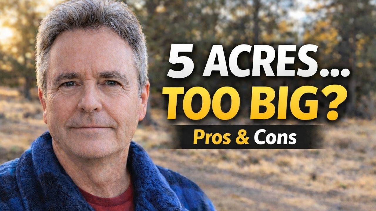 Is 5 Acres Too Much Land to Own? Pros and Cons of Buying 5 Acres