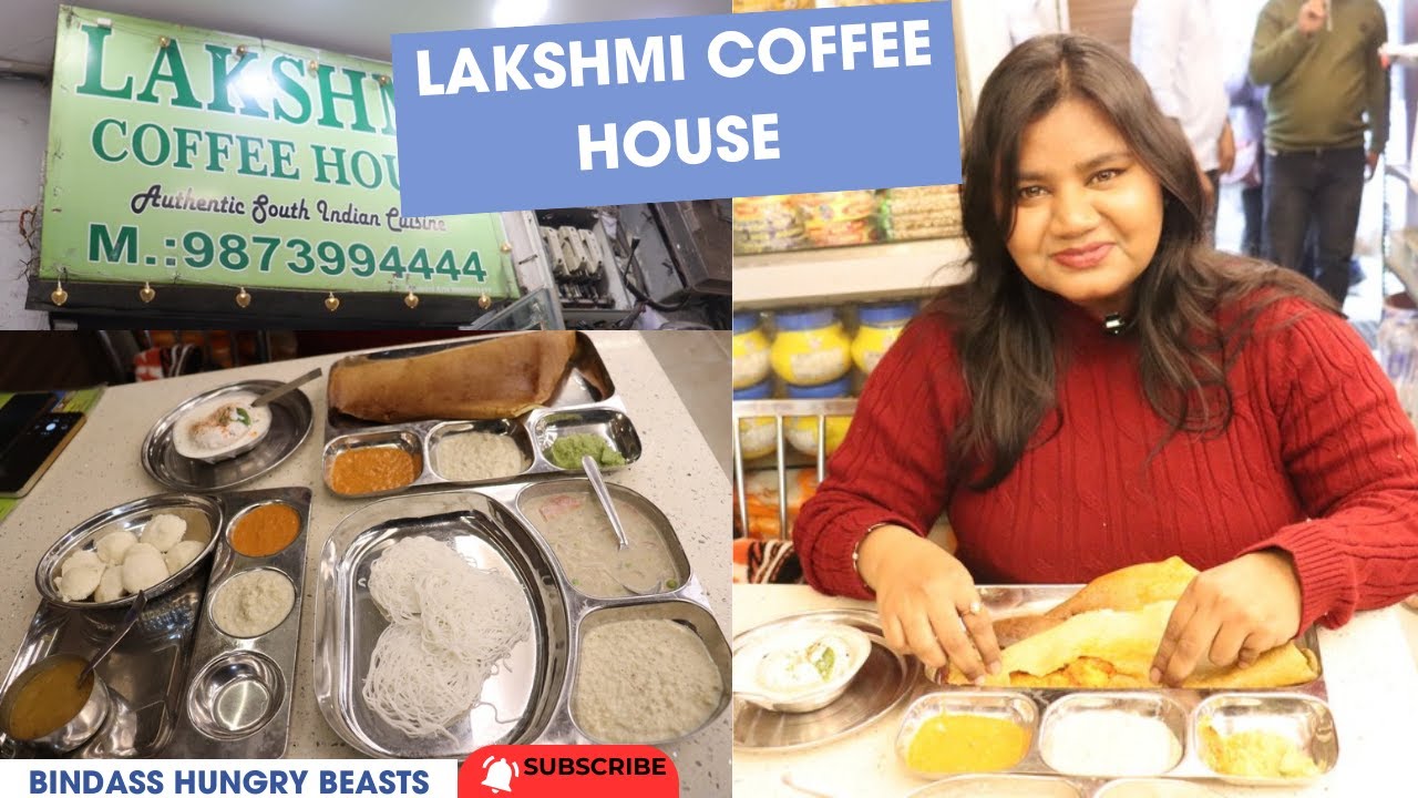 Viral South Indian food at Lakshmi Coffee House, Noida| Pesarattu, Idiyappam, Idli-Vada & many more.