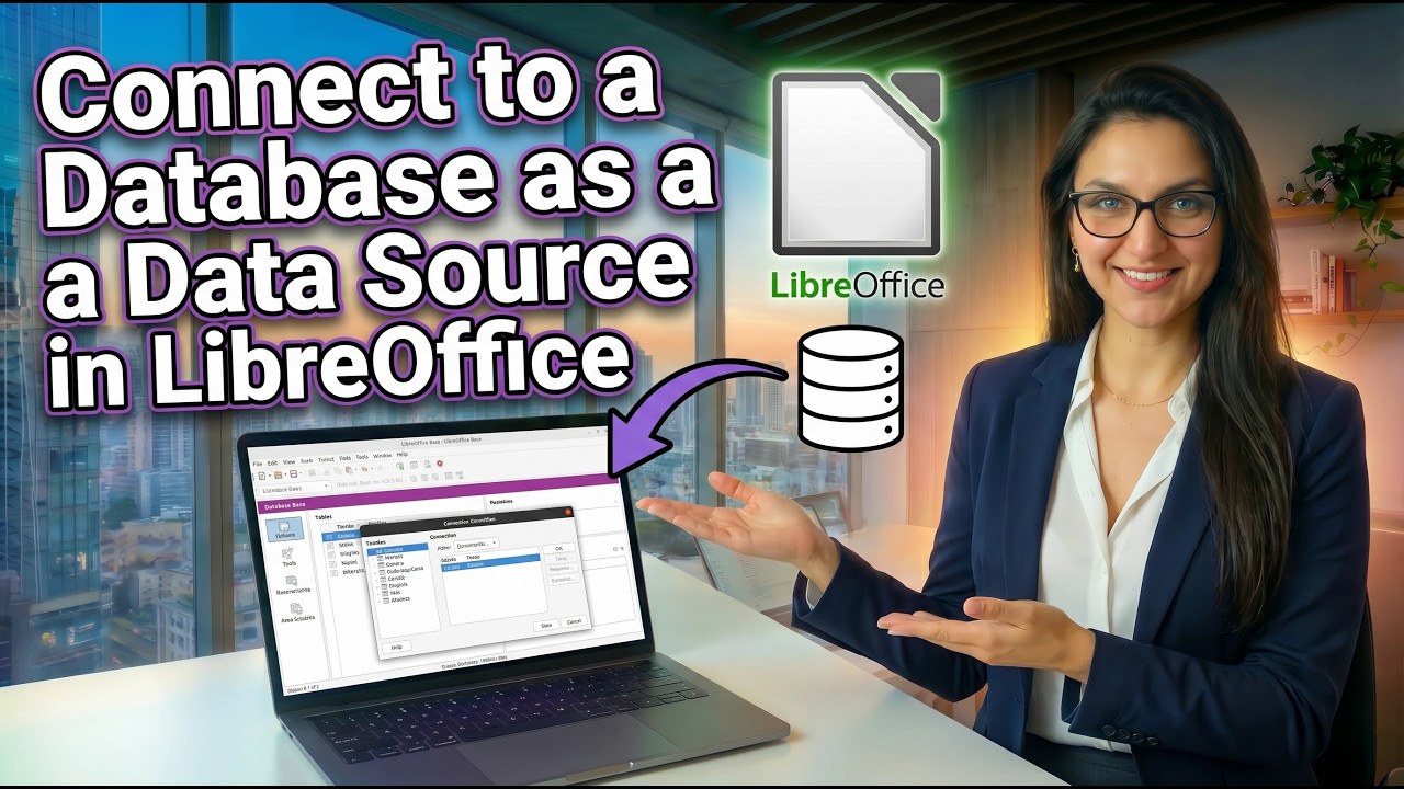 How to Connect to a Database as a Data Source in LibreOffice Base