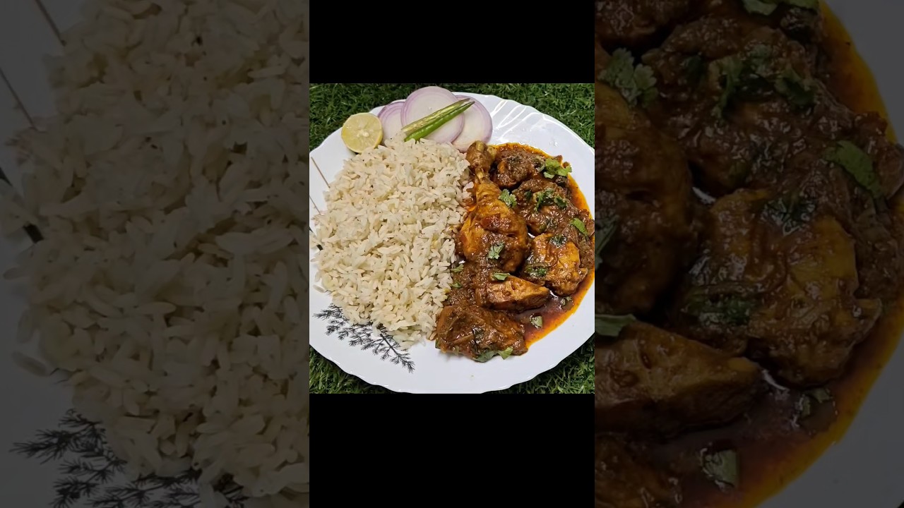 Makhana Wala Bhuna chicken #chickendishes #bhunachicken #recipe #youtubeshorts #shorts