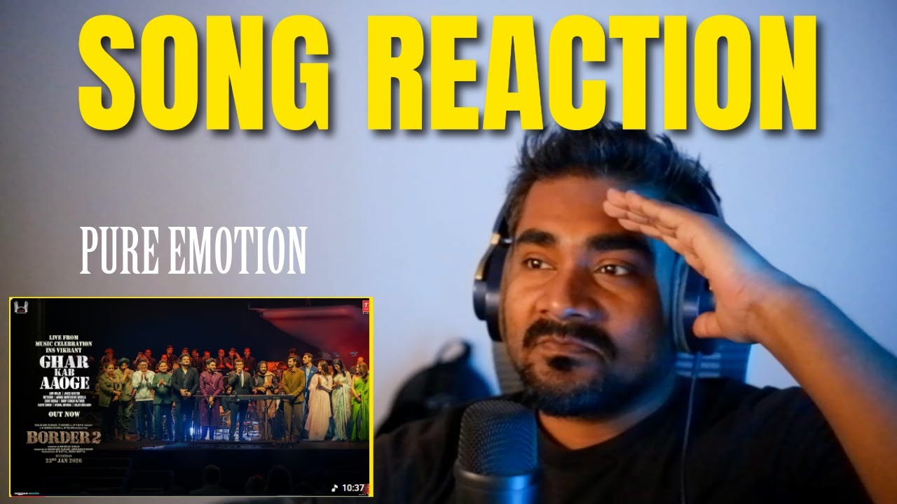 Ghar Kab Aaoge Live at INS Vikrant Reaction | BORDER 2 | Anu, Mithoon, Sonu N, Roop KR, Vishal M