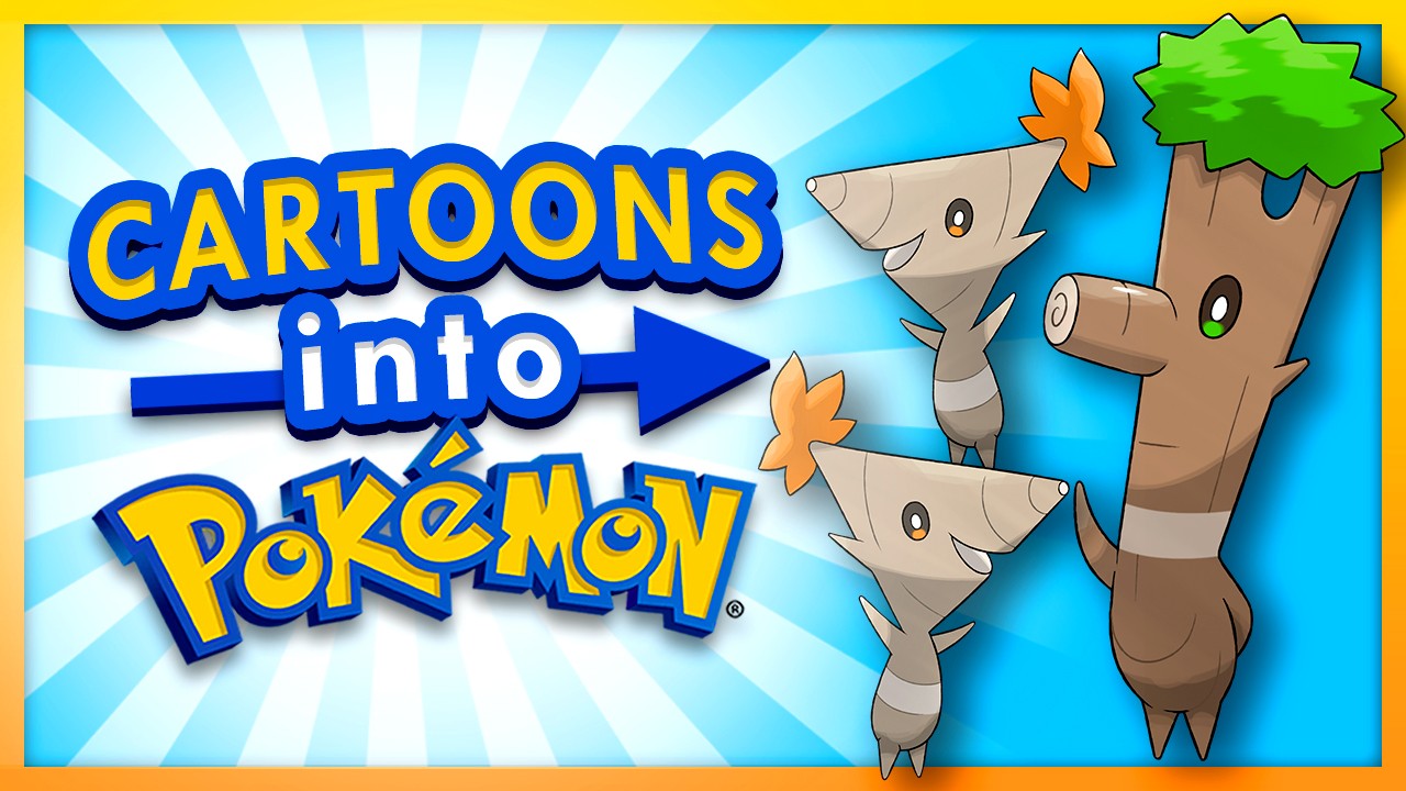 I Turned Cartoon Characters Into Pokemon 3