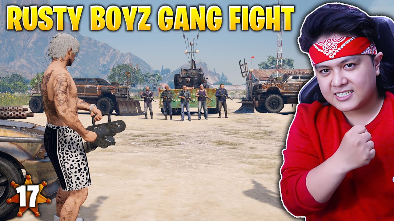GANG FIGHT WITH RUSTY BOYZ | EP #17 | GTA V MR JUNIOR