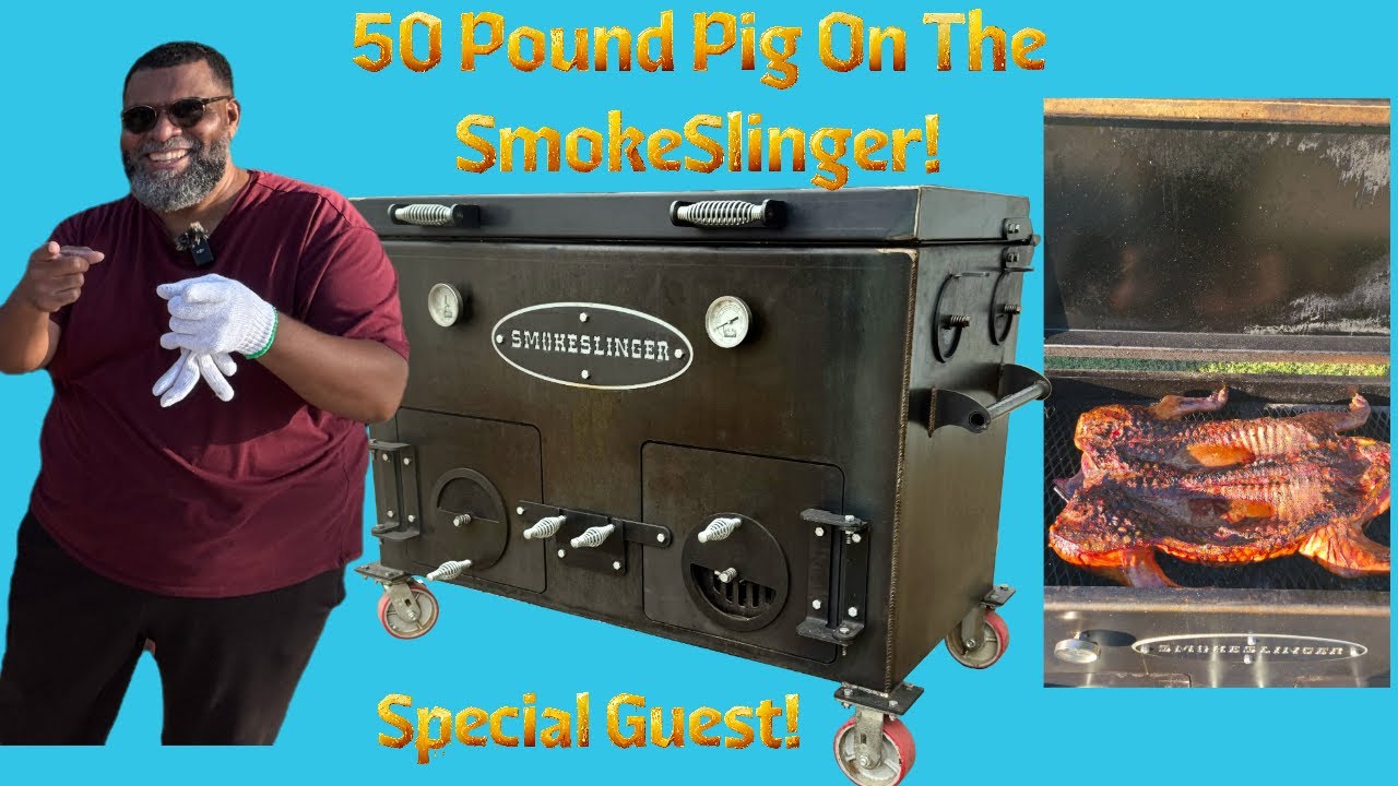 Whole Hog on the SmokeSlinger | Burn Barrel BBQ Masterclass