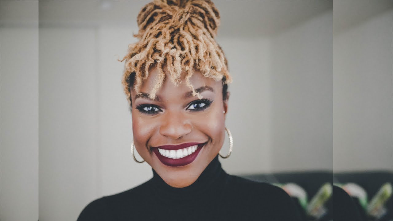 Faux Bangs on Locs - No Extensions!