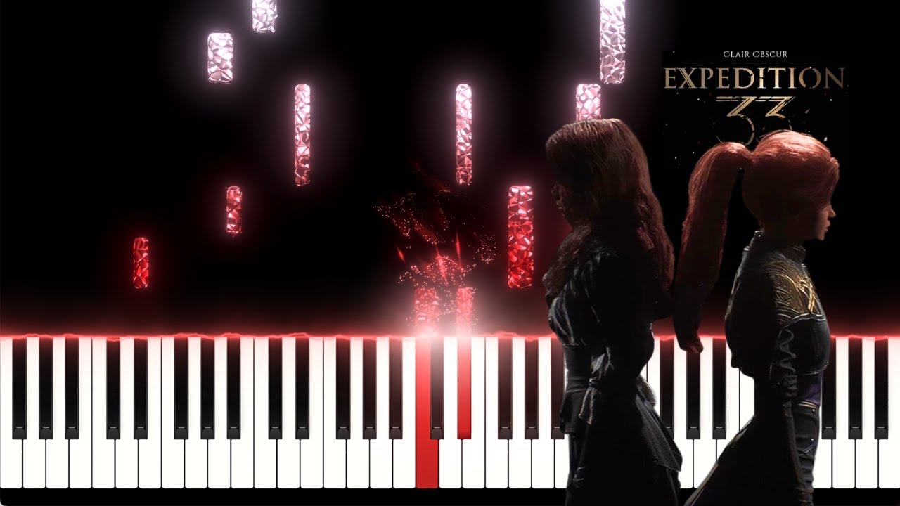Une vie à rêver (Part 4) - Clair Obscur: Expedition 33 I Medium Piano Tutorial