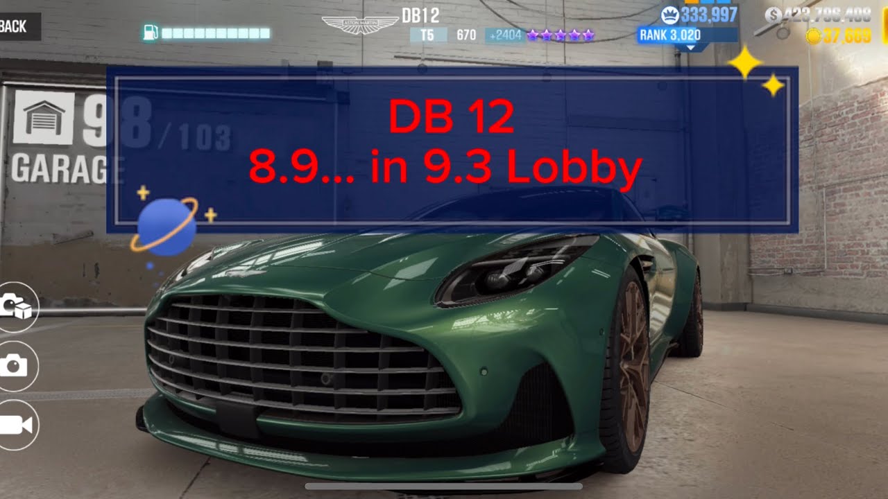 Csr2 ATLAS/Aston Martin DB12 8.9.. in 9.3 Lobby 👻👻👻👻👻👻👻👻