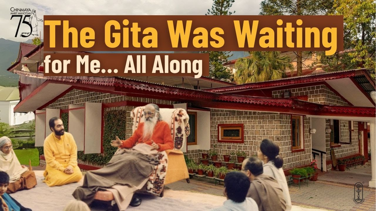 The Gita Was Waiting for Me | Swami Swaroopananda #BhagavadGita #SpiritualJourney