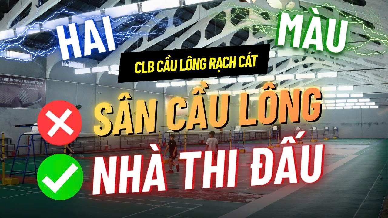 Bùng Nổ 2026 - Sân Cầu Lông Chuẩn Thi Đấu giá chỉ 45K? | CLB Cầu Lông Rạch Cát - Sân Cầu Lông Quận 8